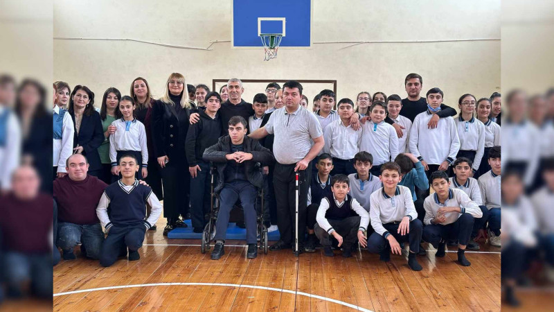 Sumqayıt Reabilitasiya Mərkəzi məktəblilər üçün yeni layihənin icrasına başlayıb