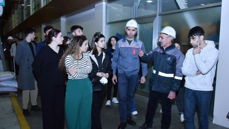 SDU-nun tələbələri şirkətlə tanış olublar