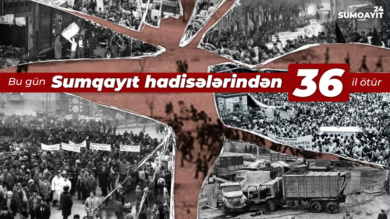 Bu gün Sumqayıt hadisələrindən 36 il ötür