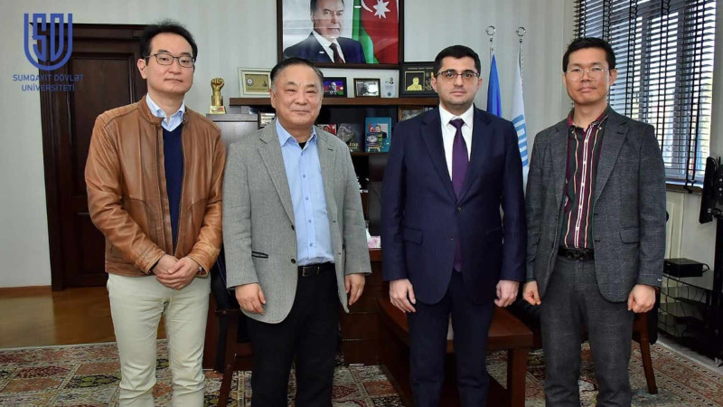 Koreya Agentliyinin nümayəndələri Sumqayıtda olublar