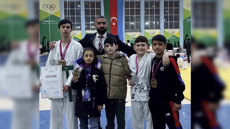 Fudokançılarımız İsmayıllıdan çempion dönüblər