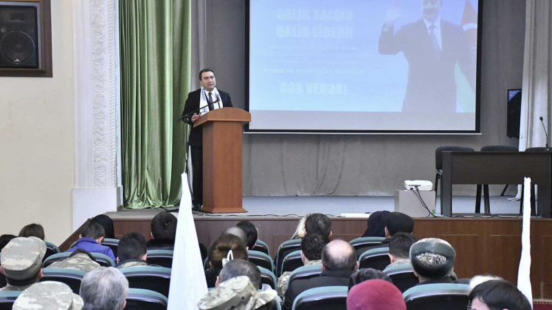 Seçkiqabağı təşviqat kampaniyası çərçivəsində şəhid ailələri və müharibə iştirakçıları ilə görüş baş tutub
