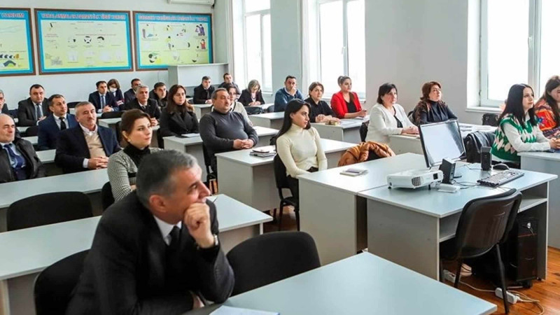 FHN-in Sumqayıt Regional mərkəzləri mülki müdafiə kursu keçirib