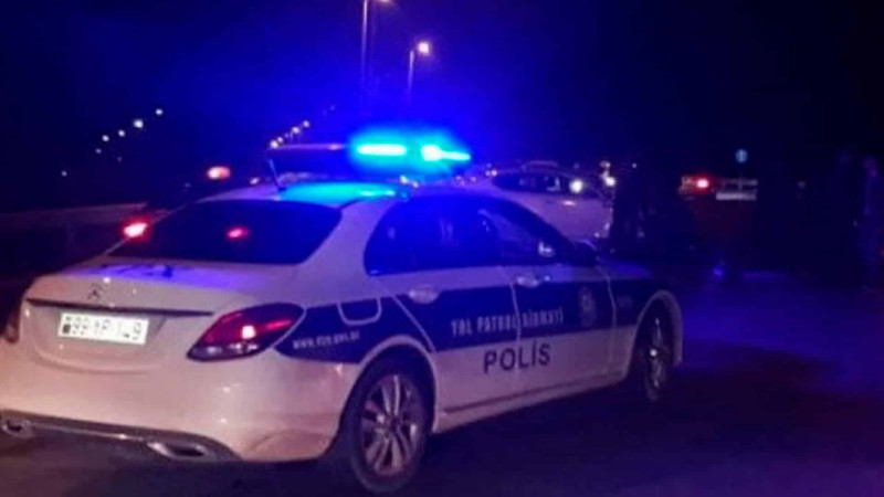 Yol polisi içkili sürücünü saxlayıb