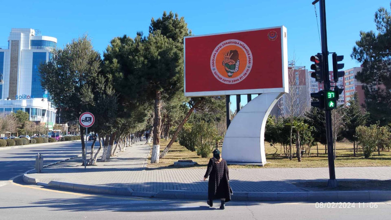 Bir sıra küçə və prospektlərdə maarifləndirici posterlər nümayiş edilib