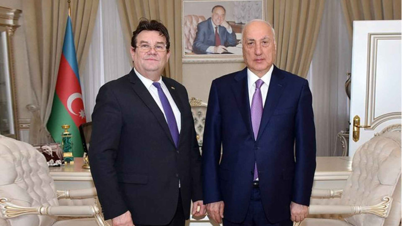 Rumıniyanın ölkəmizdəki səfiri Sumqayıta səfər edib