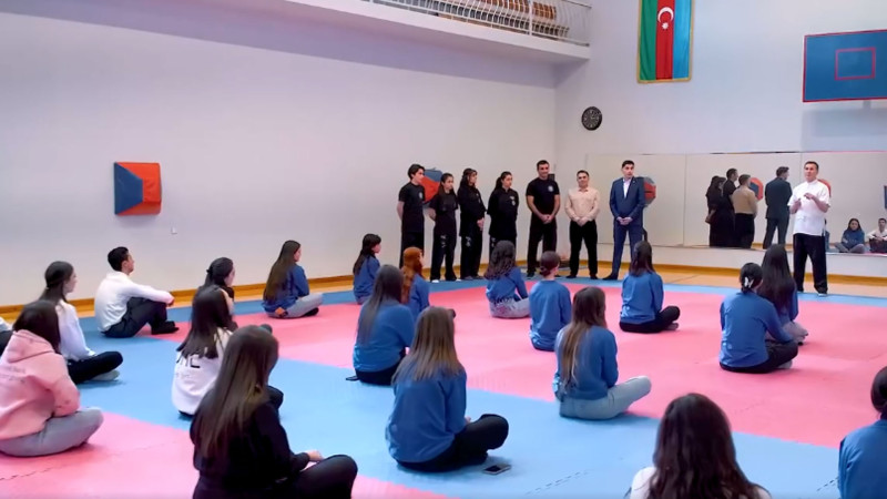 ASAN Könüllüləri şərq döyüş sənətinin sirlərinə yiyələniblər