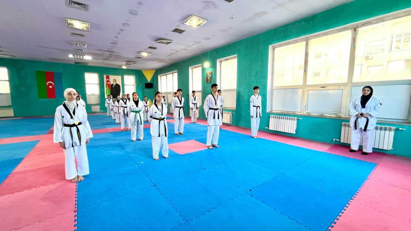 Taekvondo Mərkəzində Azərbaycan kubokunun qalibləri görüşüblər