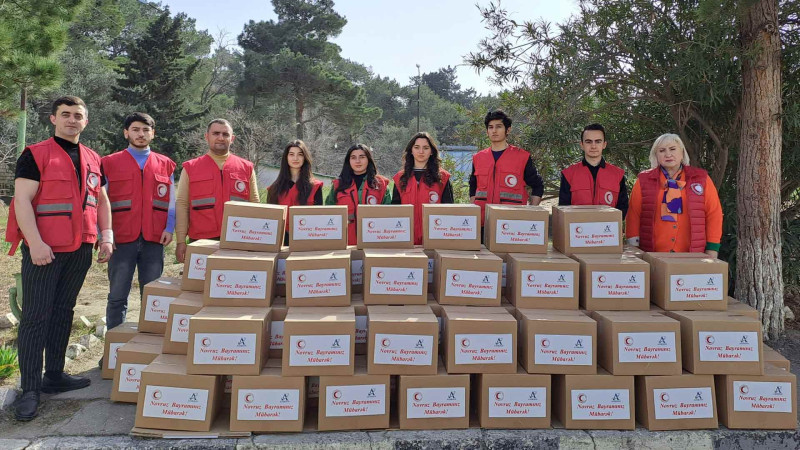“Azərsun” 100 ehtiyaclı ailəni və ahılları bayram sovqatları ilə sevindirib