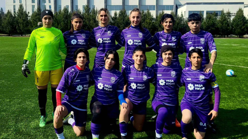 “Sumqayıt”ın qızları rəqibə aman vermədilər: 34:0