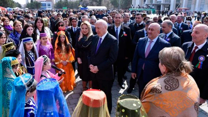Şəhərimizdə Novruz şənliyi qeyd olunub