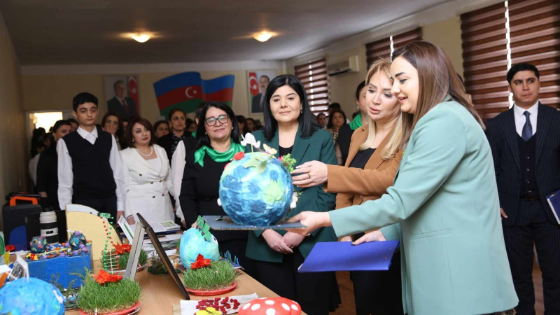 Sarayda “Yaşıl dünya naminə həmrəy olaq adlı tədbir keçirilib