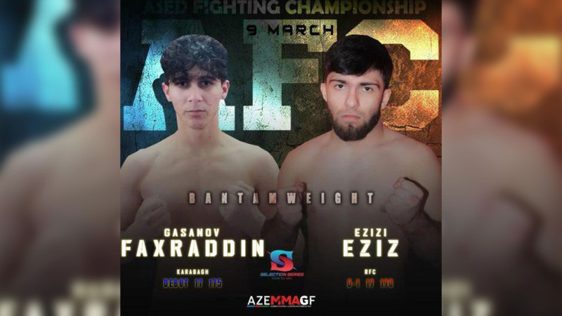 MMA döyüşçümüz çempionatda vuruşacaq