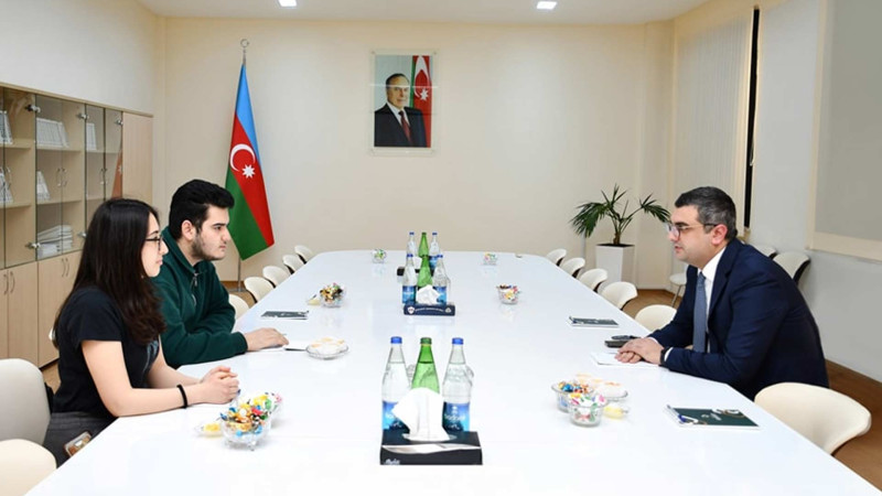Yüksəlişin qalibi mentilərini Sumqayıtın sənaye parkı ilə tanış edib