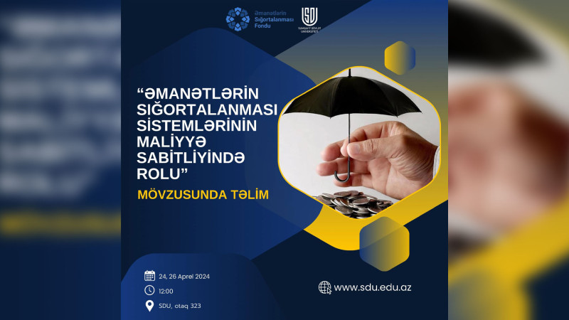 SDU-da 3 gün təlimlər keçiriləcək