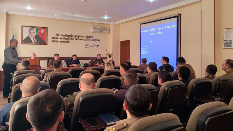 FHN “Mülki aviasiyada axtarış və xilasetmə işlərinin təşkili” mövzusunda təlim təşkil edib