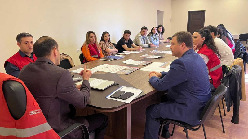 QAC Sumqayıtın könüllüləri tədbirə qatılıblar