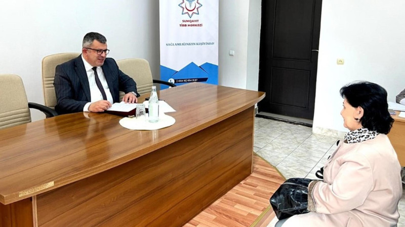 STM-in direktoru 20 vətəndaşın müraciətinə baxıb