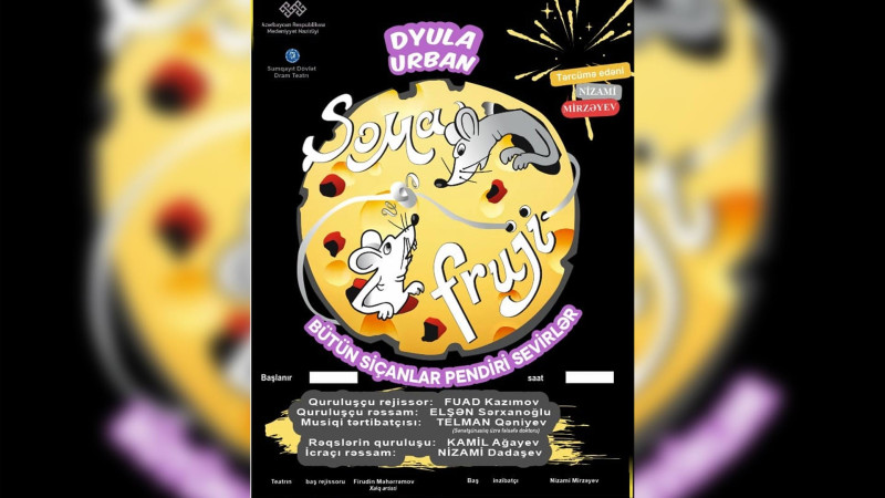 Sumqayıt teatrı yaxın günlərdə balaca tamaşaçıları sevindirəcək