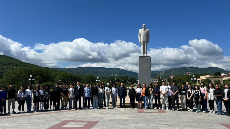 Sumqayıt gəncləri Tərtərdə təşkil olunan yay düşərgəsinə qatılıblar
