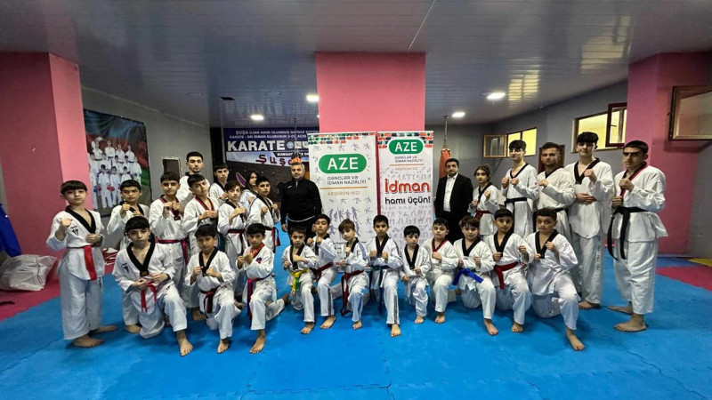 Sumqayıtda taekvondo üzrə nümunəvi çıxışlar olub