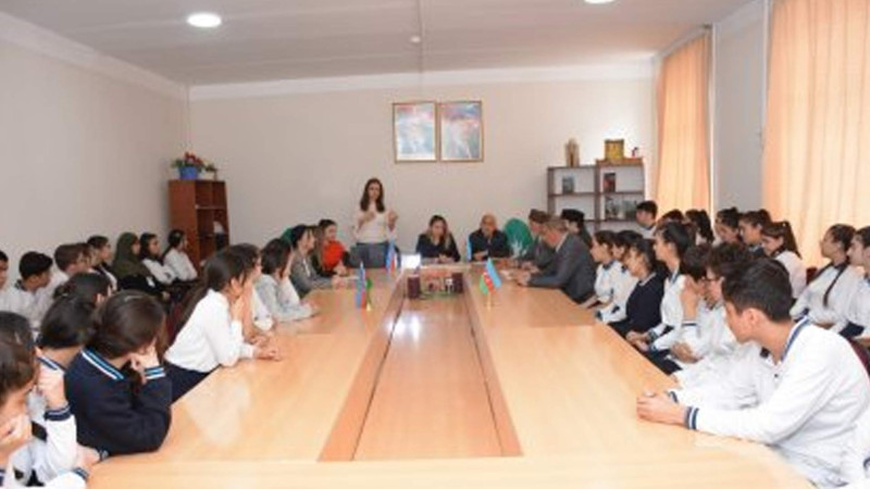 Şagirdlərə məişət zorakılığının törətdiyi fəsadlar izah edilib