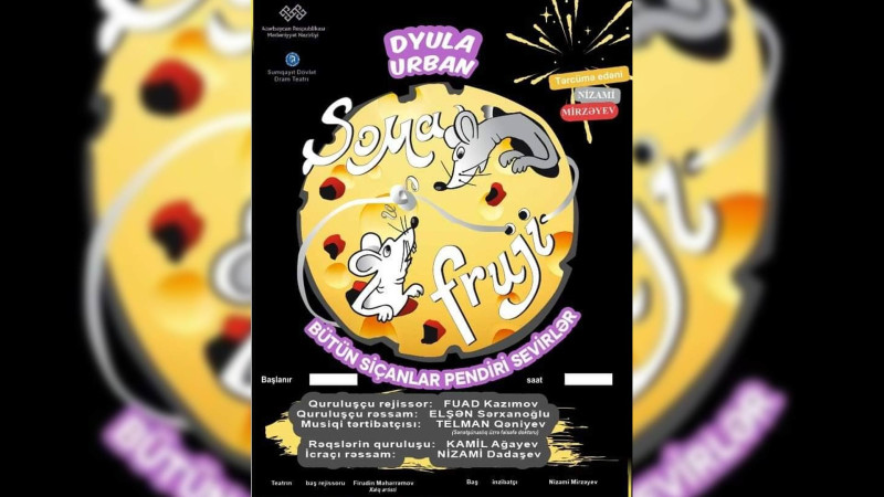 Sumqayıt teatrında uşaq tamaşasının premyerası gerçəkləşəcək