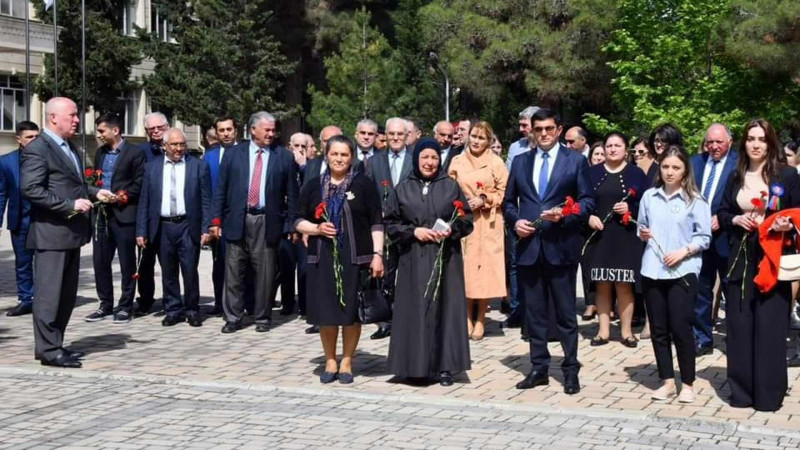 SDU-da şəhid tələbənin xatirə lövhəsi açılıb