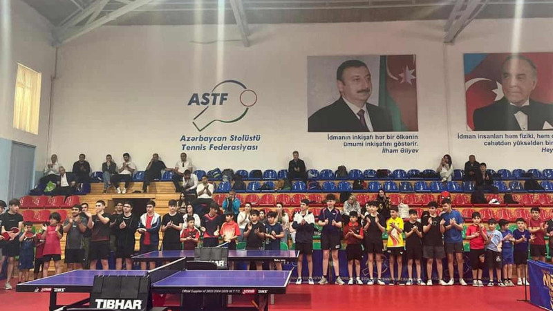 Xanım tennisçilərimiz çempion, oğlanlar isə ikinci olublar