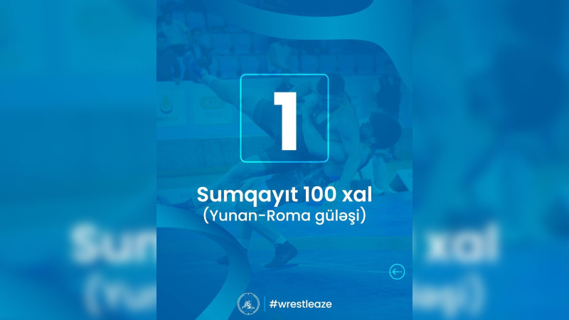 Güləş üzrə komandamız ölkə çempionu olub