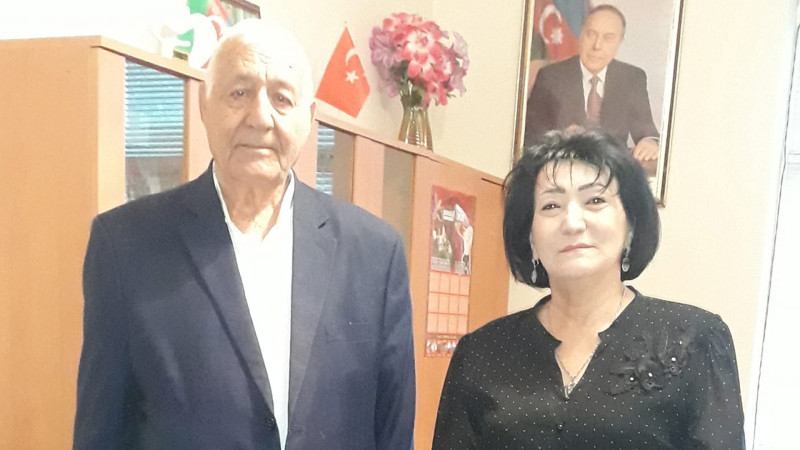Əməkdar müəllim Ayət Kərimova Veteranlar Təşkilatına üzv olub