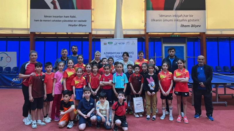 Stolüstü tennis üzrə ölkə turnirinin qalibləri məlum olublar