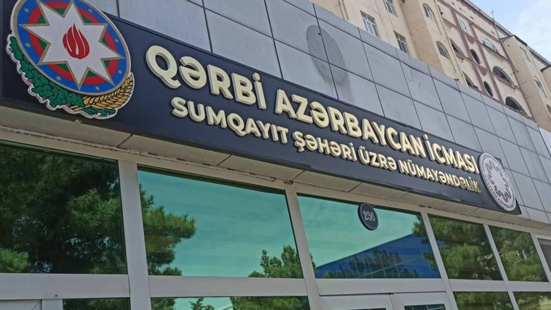 Qərbi Azərbaycan İcmasının şəhər üzrə Nümayəndəliyinin inzibati binasının açılışı olub