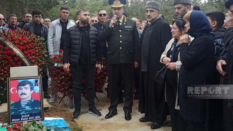 İtkin sayılan şəhidin nəşi Sumqayıta gətirilib