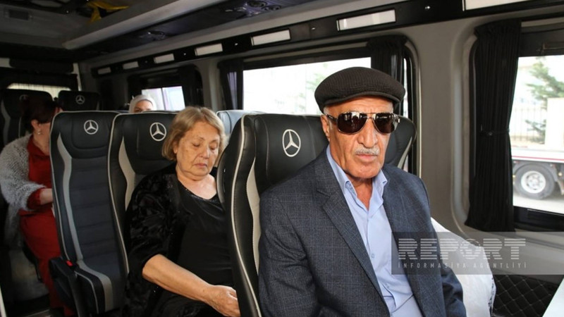 Sumqayıtda məskunlaşmış şuşalılar yurdlarına dönüblər