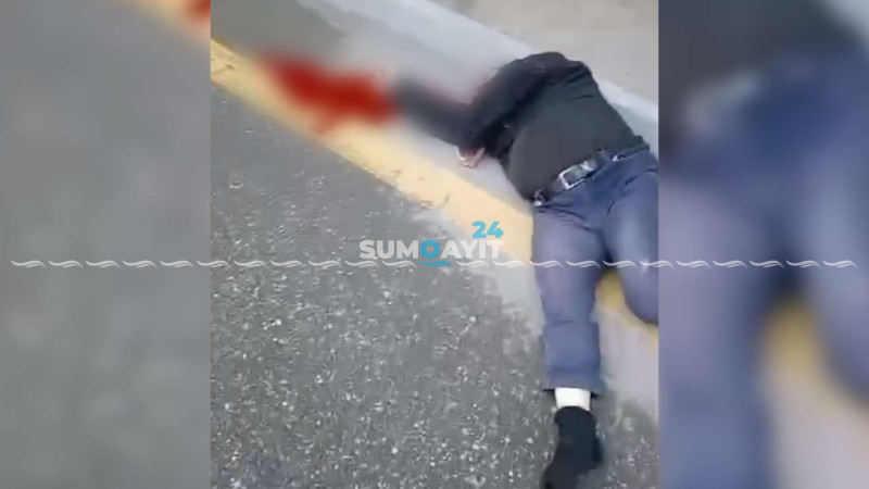 Dəhşətli qəza: velosipedçi yerindəcə keçinib