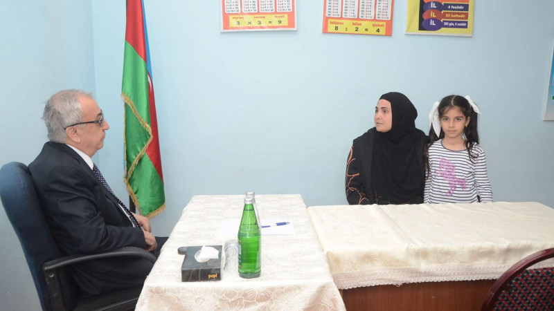 Qubadlının icra başçısı Sumqayıtda sakinlərlə görüşüb