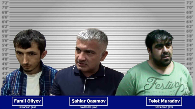 İrandan Sumqayıta, ardınca ölkəyə narkotik yayan dəstə saxlanılıb