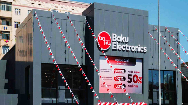 Sumqayıtda elektronika mağazasının yeni filialı açılır