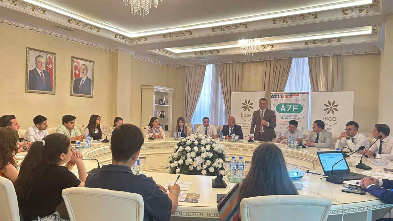 Sumqayıtda biznes mövzusunda görüş olub