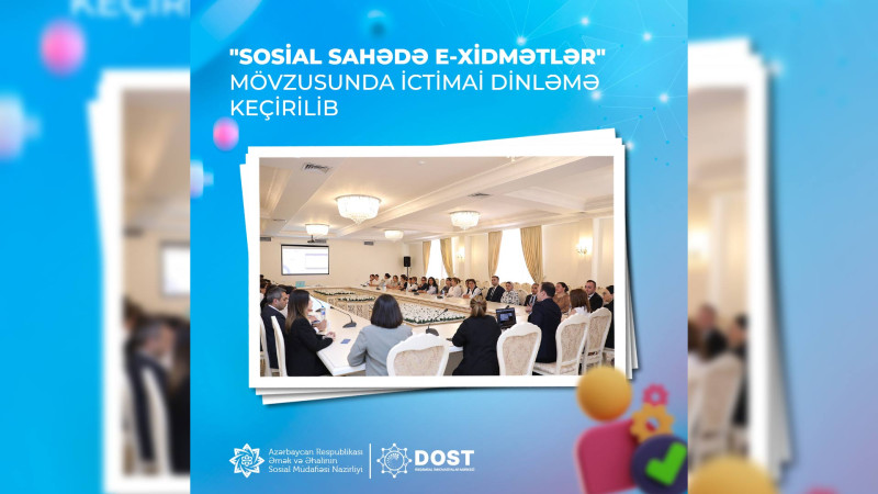 Sumqayıtda vətəndaşlara elektron xidmətlərdən danışılıb