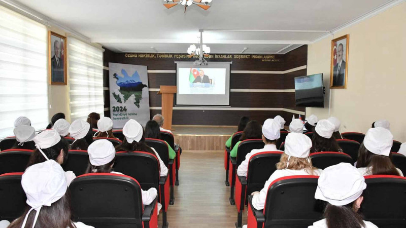 Tibb Kolleci “Yaşıl dünya naminə həmrəylik ilinə tədbir həsr edib
