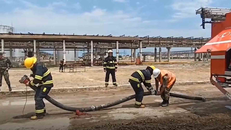 FHN şəxsi heyətin hazırlığını yoxlayıb
