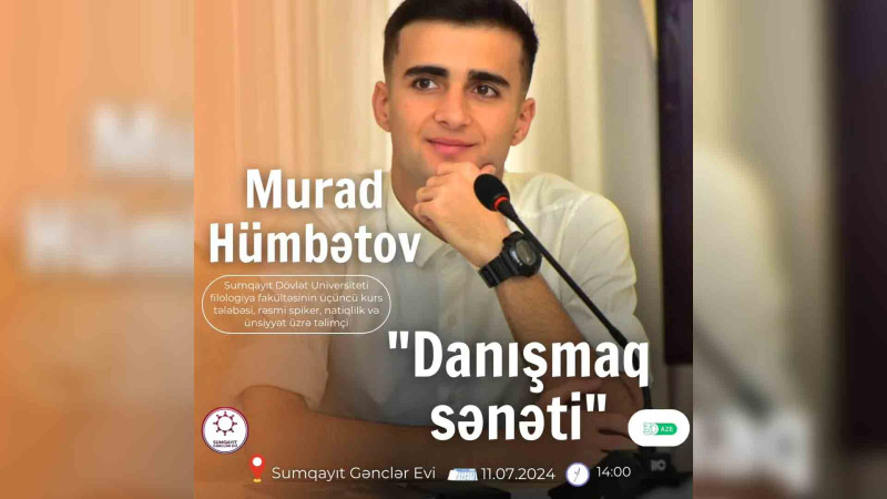 “Danışmaq sənəti” mövzusunda pulsuz təlim olacaq