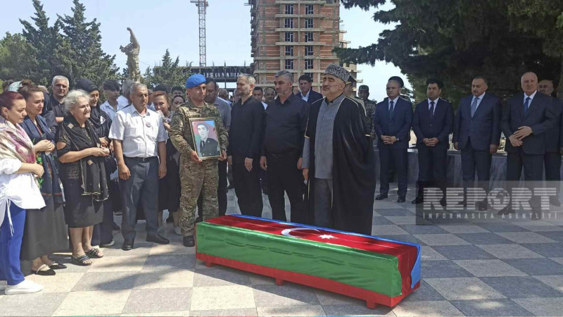 İtkin sayılan şəhid Sumqayıtda torpağa tapşırıldı