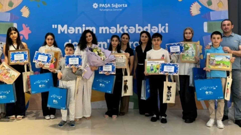 Kiçik rəssamlarımız bacarıqlarını göstəriblər