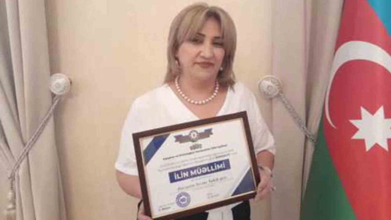 Sumqayıtda “İlin müəllimləri” təltif olunublar