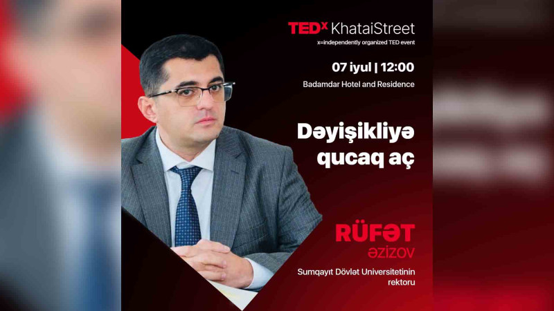 SDU-nun rektoru spiker qismində tədbirə qatılacaq