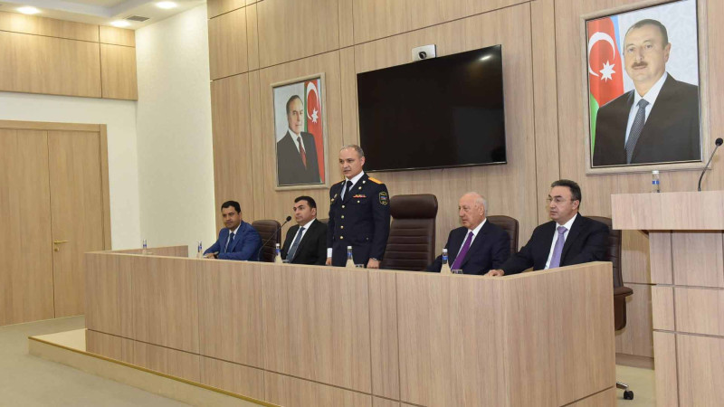 Sumqayıtda Polis Günü qeyd olunub