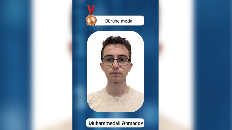 Məktəblimiz İnformatika Olimpiadasında medal qazanıb